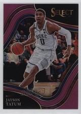 2022-23 Panini Chronicles Draft Picks Select Purple 13/49 Jayson Tatum #21 0c2