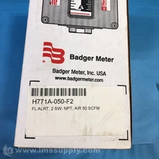 Hedland H771A-050-F2 Variable Area Flow Meter FNFP