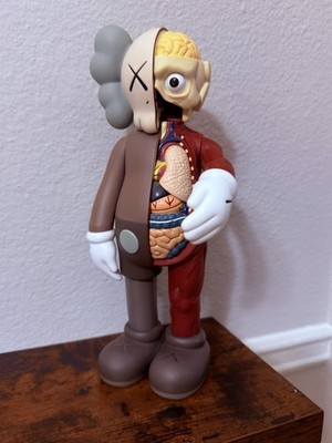 KAWS Companion Brown Flayed Vinyl Figure 2016 Open Edition No Original Packaging