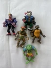 Vintage Teenage Mutant Ninja Turtle Action Figures 1980s 1990s TMNT
