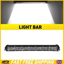 14"Inch LED Light Bar Flood Spot 6500k Combo Work Driving Off-Road SUV ATV Truck