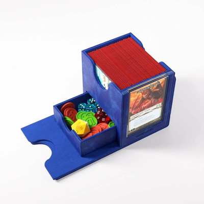 Gamegenic Portamazzo Deck Box Sidekick Pro 100+ XL BLUE Commander 