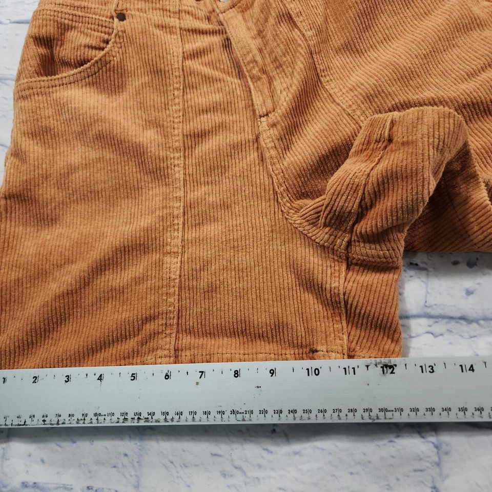 Pantalones Cortos Billabong X Wrangler MUJER 31 Según Cintura Alta Pana Marrón Foto 4 de 4