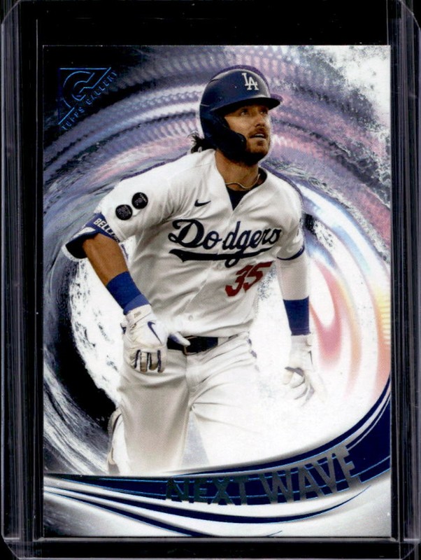 2021 Topps Gallery Cody Bellinger Next Wave Blue #/99 Dodgers