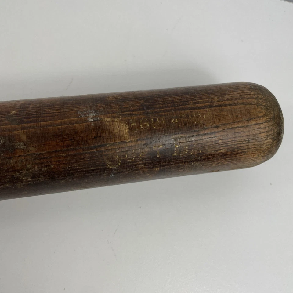 Vintage 1900’s Draper Maynard D&M DS66 Wooden Softball Bat, Early Lucky Dog 34” - Image 3 of 4