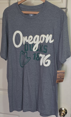 Rivalry Threads Oregon Ducks 91 Graphic T-Shirt Men s L Gray Officially Licensed