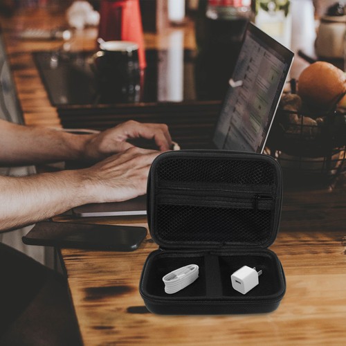 Cable Organizer Box Electronic Travel Organizer Portable Earphone Storage Case - Zdjęcie 6 z 12