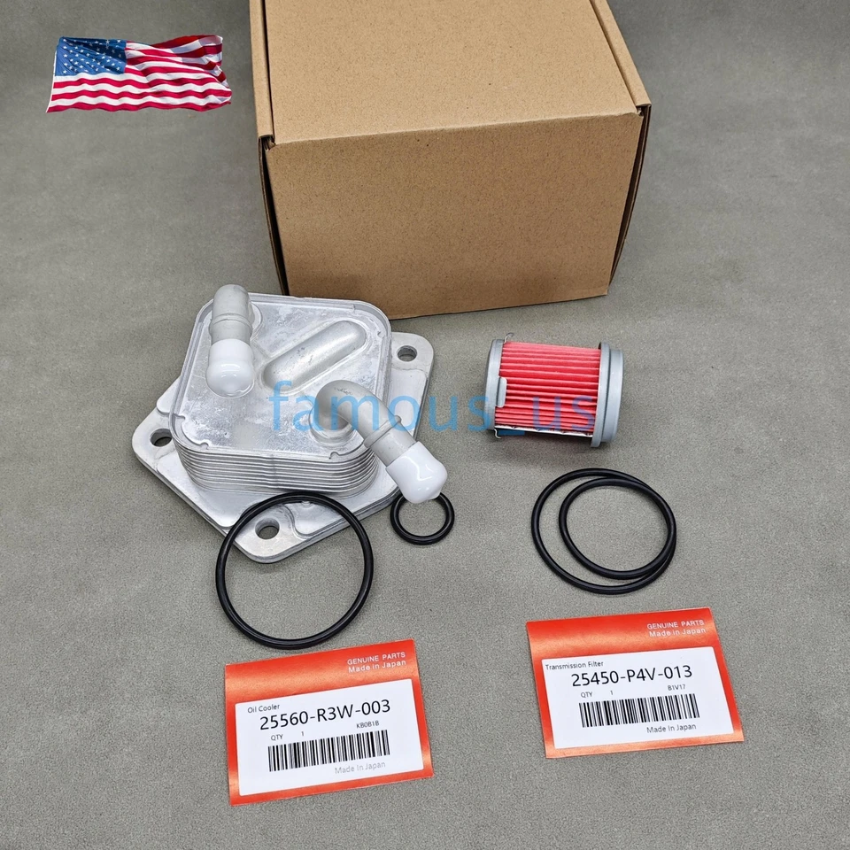 CVTF Warmer Transmission Oil Cooler For Honda Civic 2014-24 Free shipping Foto 4 de 4