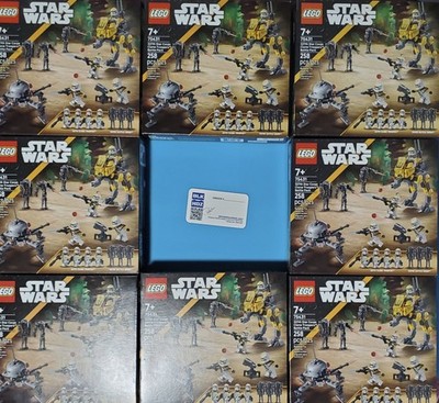 LEGO 75431 327th Star Corps Clone Troopers Battle Pack - 8 SET BULK - NEW SEALED