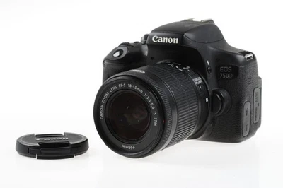 CANON EOS 750D mit EF-S 18-135mm f/3,5-5,6 IS STM - SNr: 243072000082 - Bild 1 von 4