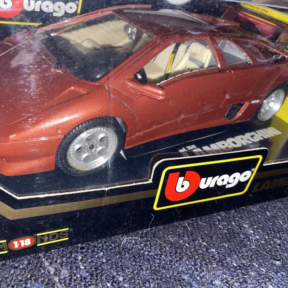 ミニカー Bburago Lamborghini Diablo 1990 1/18 BURAGO LAMBORGHINI DIABLO 1990 SCALE 1:18 | eBay