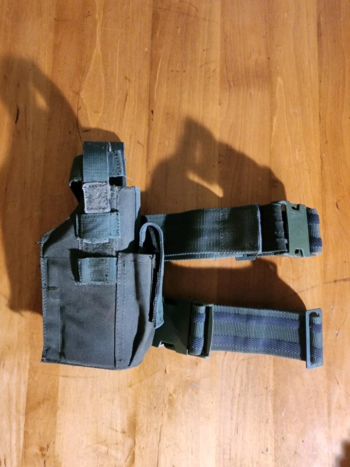 Condor TLH Tactical Drop Leg Holster With Mag Pouch Right Leg  - Image 2 of 4