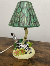 Hampton Bay 2005 Dreamworks Madagascar Marty the Zebra Table Lamp Desk Lamp