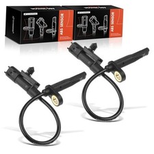 2PC Front ABS Wheel Speed Sensor Compatible with Cadillac  Saab - SRX 2010
