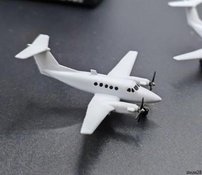 3D Printed Model 1/500 Beechcraft B200 ''king of The Air'' Light Business Jet 5PC