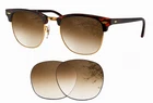 newpolar replacement polarized lenses for rb3016 clubmaster 51 mm gradient brown