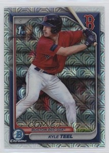 2024 Bowman Chrome Prospects Mega Box Mojo Refractor Kyle Teel #BCP-48