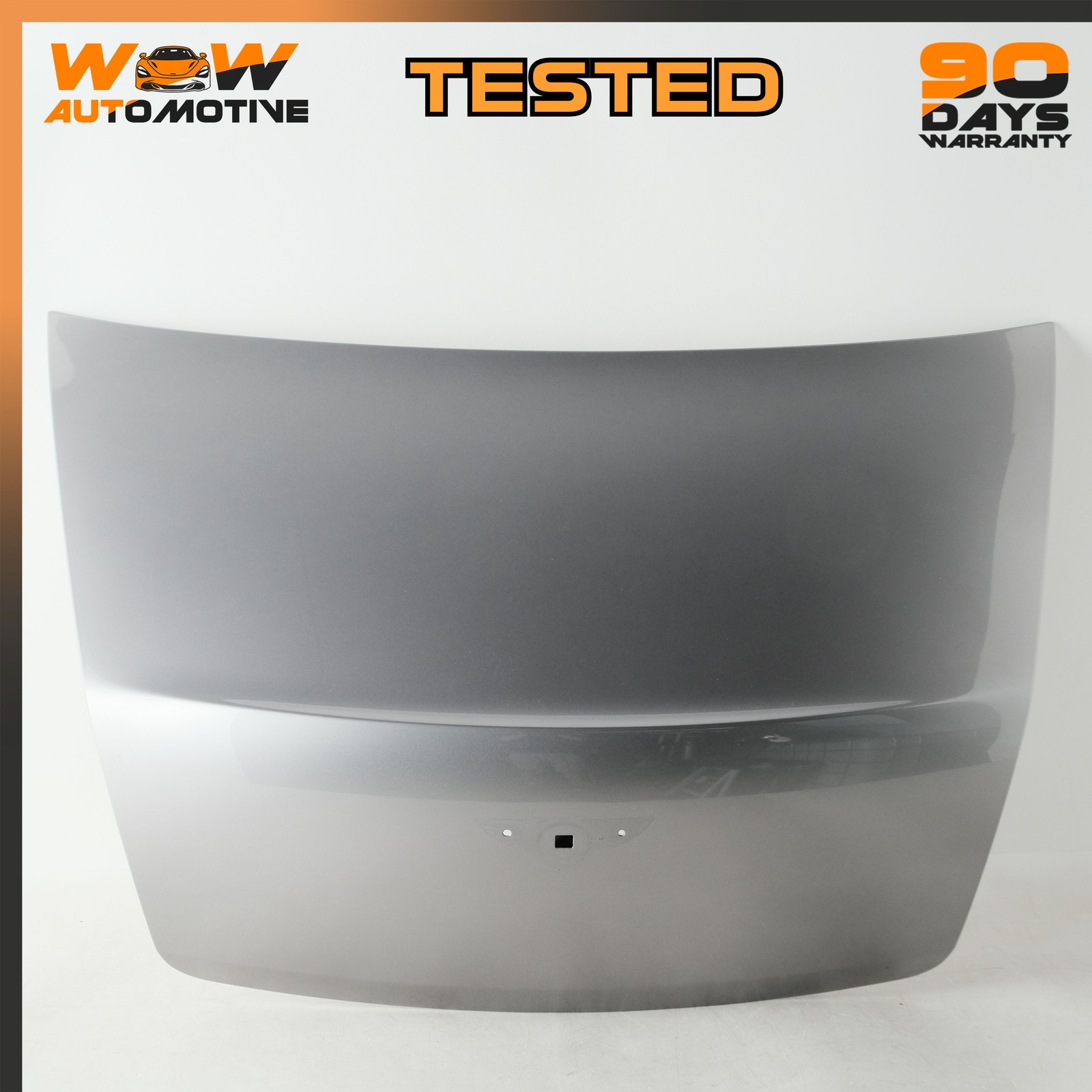 06-13 BENTLEY CONTINENTAL FLYING SPUR TRUNK LID PANEL SILVER TEMPEST METALLIC OE