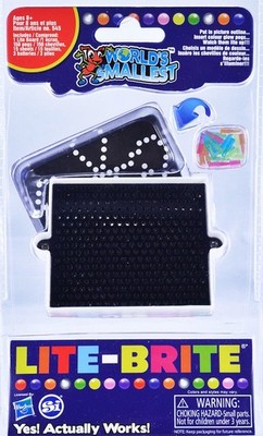 Kleinstes Spielzeug der Welt Lite-Brite von Super Impulse