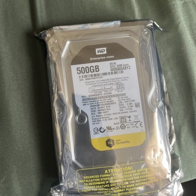 Western Digital Blue 500GB, Internal, 7200 RPM, 3,5in (WD5000AZLX) Hard Disk