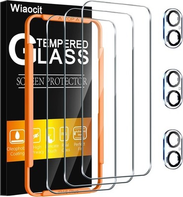 Wiaocit 3 Pack Tempered Glass Screen Protector for iPhone 16 Plus-6.7 Inch 