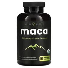 Maca, 180 Organic Capsules