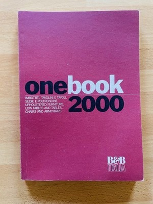 B&b Italia Onebook 2001 Cross Pab Sofas [b]