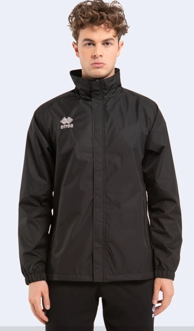Errea Syun Black Rain Jacket Size XL Unisex FJOKOZ00120