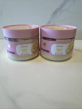 2-Dove x Crumbl Exfoliating Body Scrub Lemon Glaze Limited Edition 15oz Each New