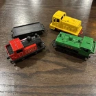 Vintage Matchbox Lesney Shunters Trains Engine and flat Lot of 4