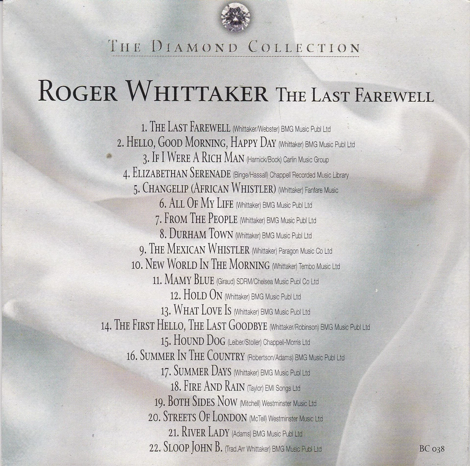 ROGER WHITTAKER The Last Farewell ....LIVE - Bild 2 von 3