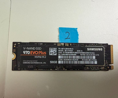 Samsung 970 EVO Plus 500GB M.2 NVMe SSD