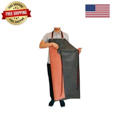 Adjustable Heavyweight Waterproof Apron 47.2 x 33.5 for Dog Grooming Cleaning