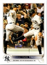 2022 Topps #399 Fenway Park Fireworks