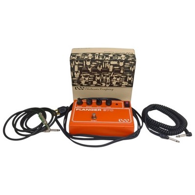 DOD Flanger 670 Vintage Flanger Guitar Effect Pedal - NEAR MINT - w Box & Cables