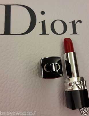 Dior Rouge LipStick Dior 999 N°999 1.4g Miniaturev Sample Size | eBay