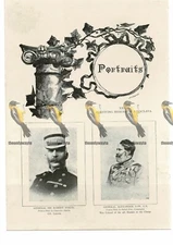 Gen Sir Robert White & Gen Alexander Low, Balaclava Survivors, Book Illustration