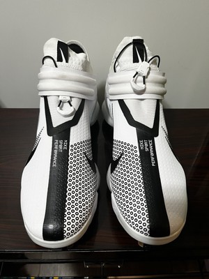 Nike Force Zoom Trout 7 Baseball Cleats White Black DC9904  display picture 1