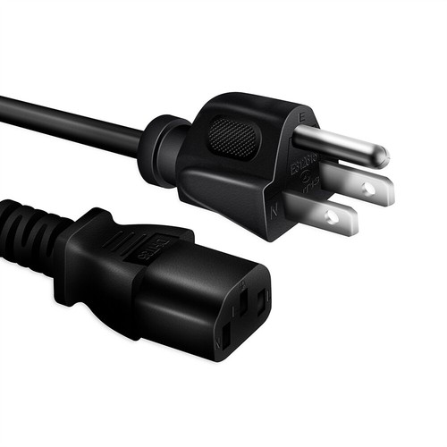 Cable de alimentación de CA de 6 ft listado UL para tocadiscos Denon VL12 Prime Professional DJ - Imagen 3 de 4