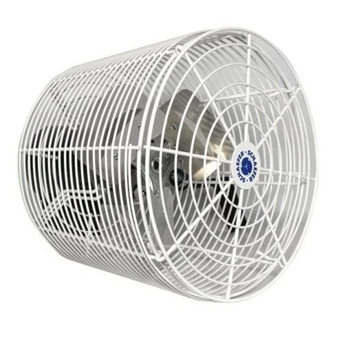 Schaefer Versa-Kool Circulation Fan 8 in w/ Tapered Guards Cord & Mount - 450 CF