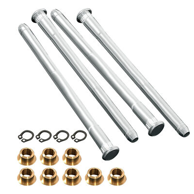 For Chevy GMC C/K Trucks 1988-2002 2 Door Door Hinge Pins & Pin Bushing Kit