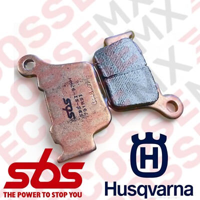 HUSQVARNA TE250i SBS SINTERED PERFORMANCE BRAKE PADS REAR 791RSI 2014-2024