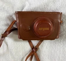 Old style Argus camera in case