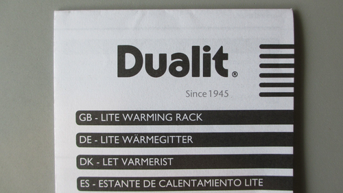 Dualit Warming Rack for Longslot 2-slice Dualit Lite Toaster - Picture 3 of 3