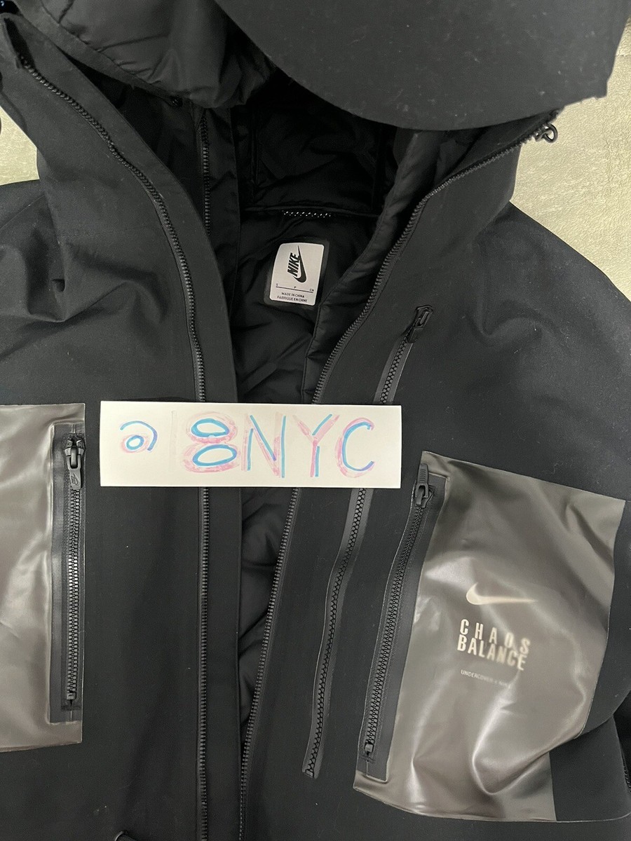 NIKE x Undercover Chaos Balance Black Fishtail Parka w/ 2-in NIKE x Undercover Chaos Balance Black Fishtail Parka w/ 2-in