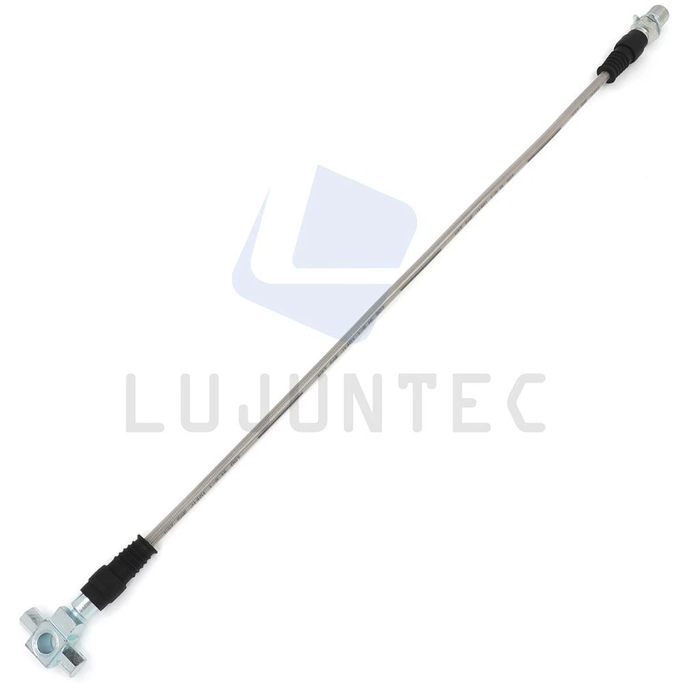 Front Stainless Braided Brake Line Set Fits 1971-1978 Chevrolet K20 Suburban - Image 2 of 4