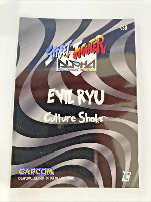 2025 Cardsmiths Street Fighter Alpha #CS8 Evil Ryu Culture Shokz