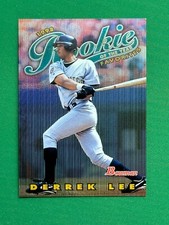 1997 Bowman Baseball #ROY11 Derrek Lee 1998 Rookie of the Year Favorites