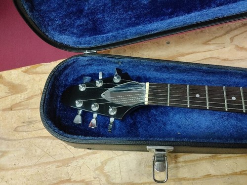 Vintage 1978 Greco FV-600 Flying V Custom | Made in Japan | Mirror Plate Mod - Picture 9 of 10
