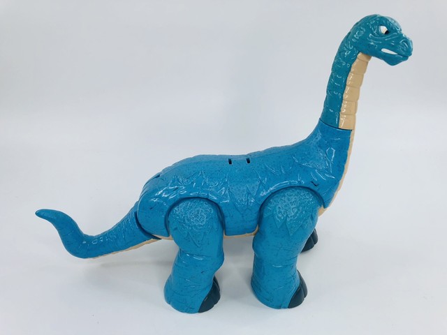 Fisher-Price Imaginext Blue Apatosaurus Dinosaur 11 Inches Tall ...